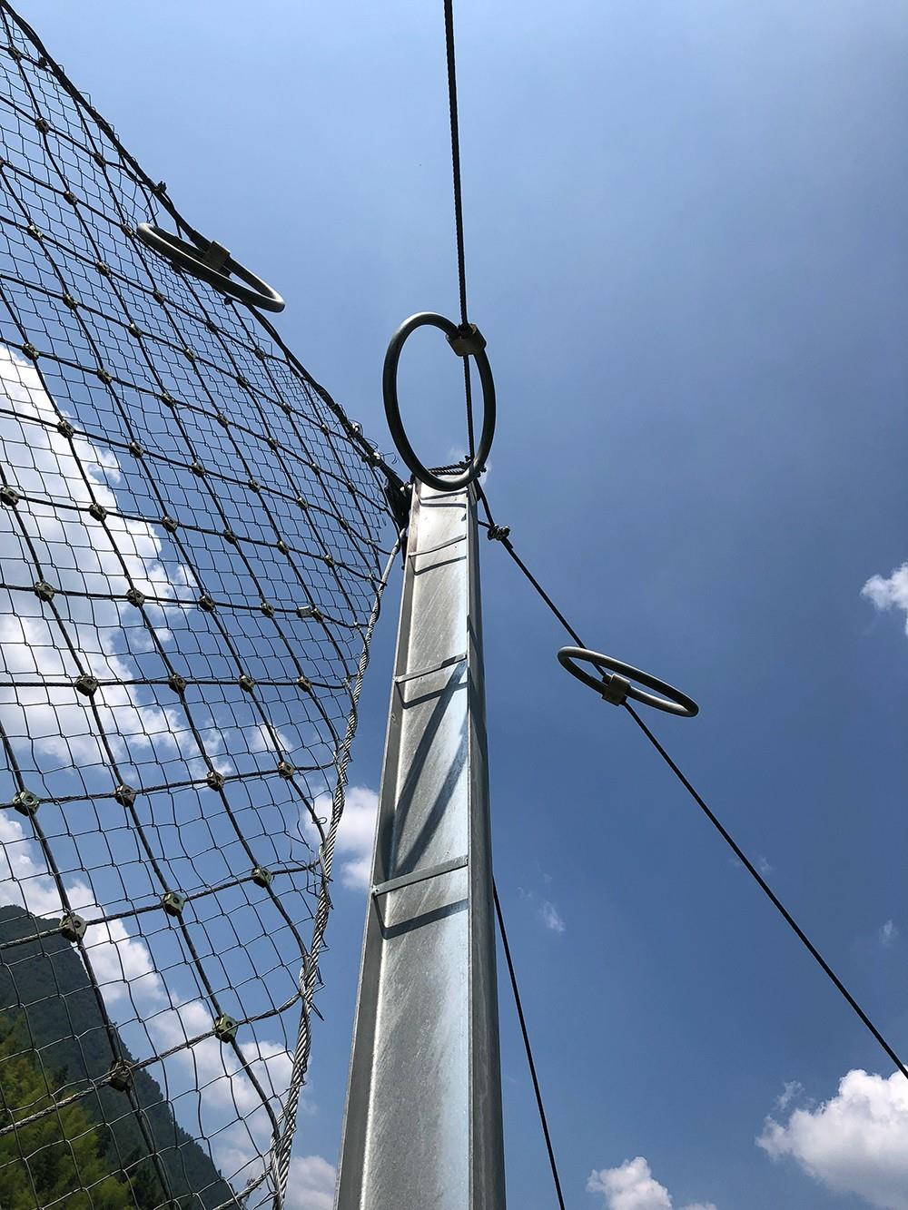 被動防護網(wǎng)實景